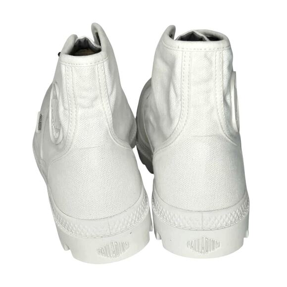 Palladium Women's Pampa Hi Boots Size 8 NIB Star White - Picture 2 of 6